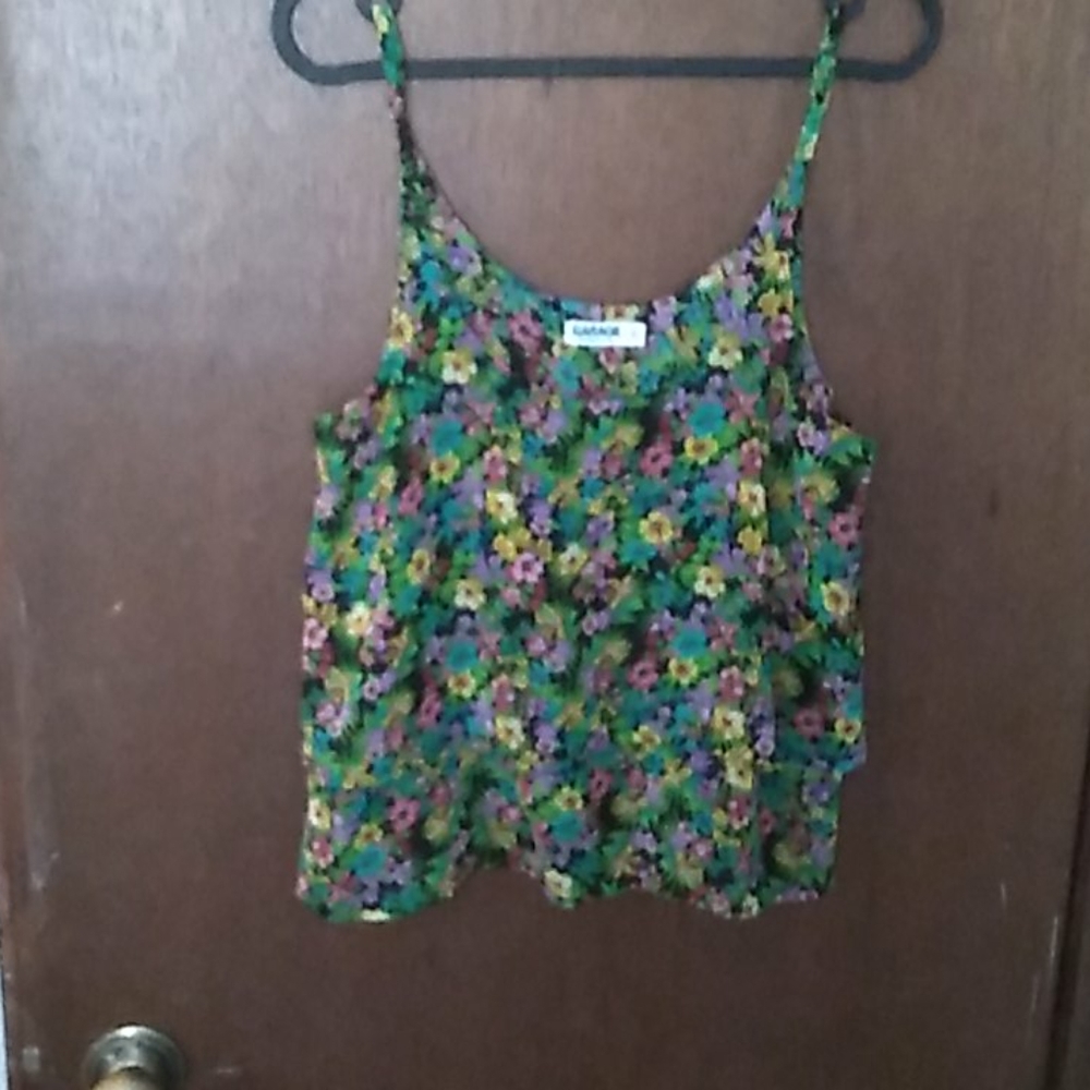Garage,  crop sleeveless top